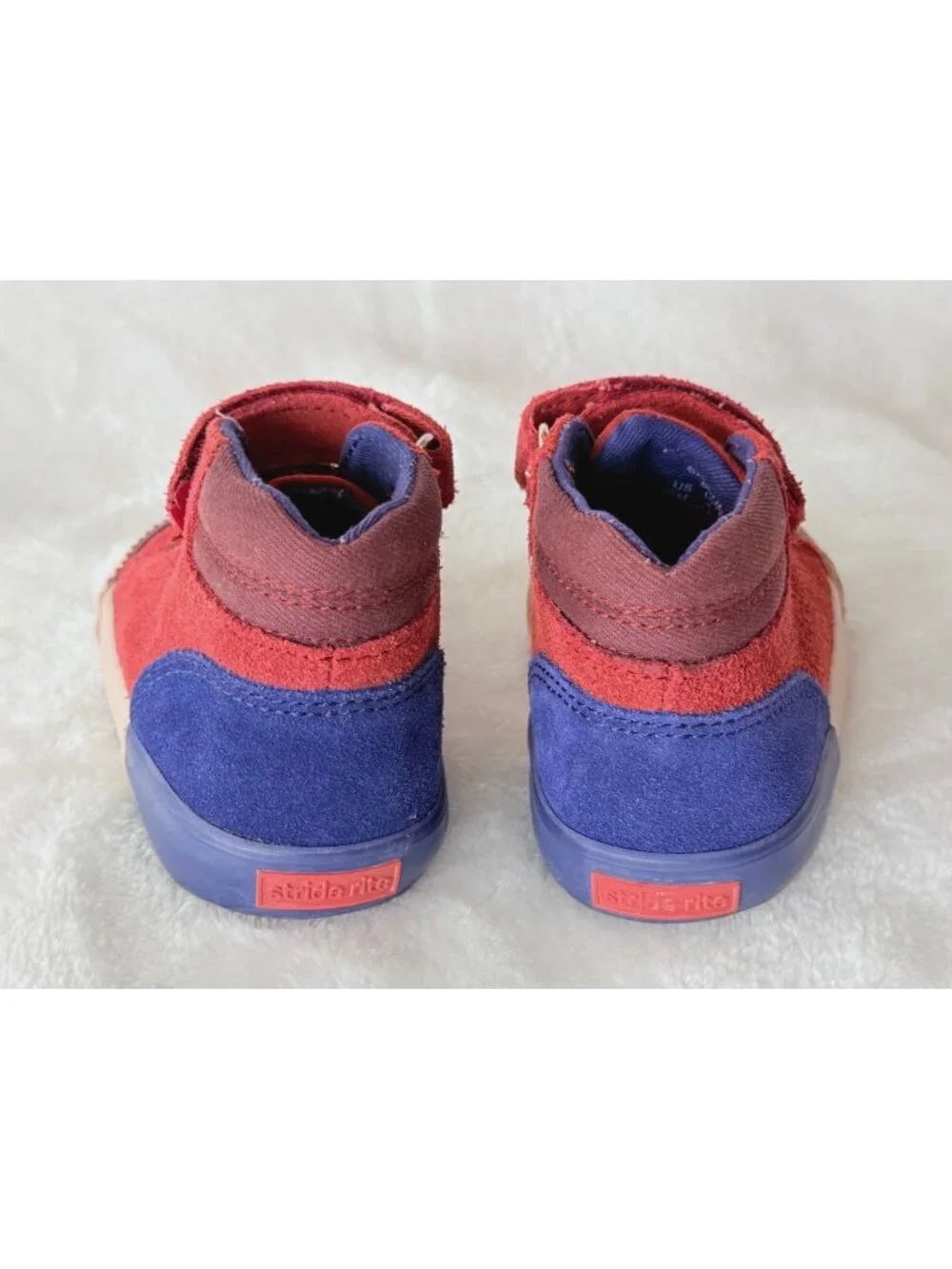 size 5 M SR Striderite Stride rite DUNE high top casual shoes sneakers boys rust